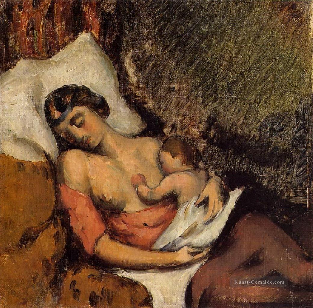 Hortense stillen Paul Paul Cezanne Ölgemälde
